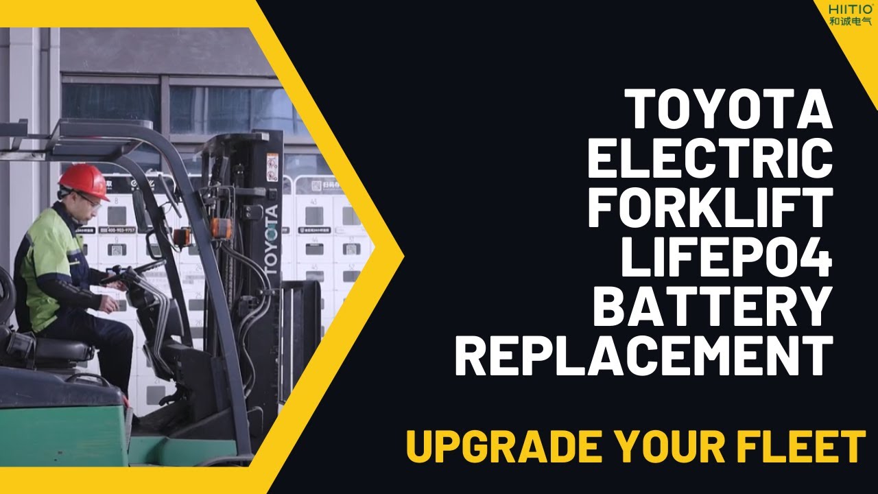 Toyota Electric Forklift LiFePo4 Battery Replacement