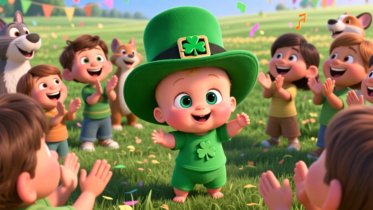Baby’s St. Patrick’s Day Jig | Nursery Rhymes for Kids | Baby Songs and Holiday Adventure