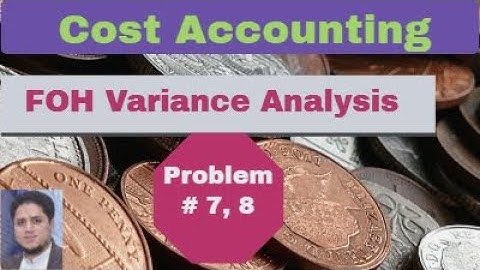 FOH Variance Analysis|Overall Variance| Over/ Under Applied FOH | Budgeted Variance| Volume Variance