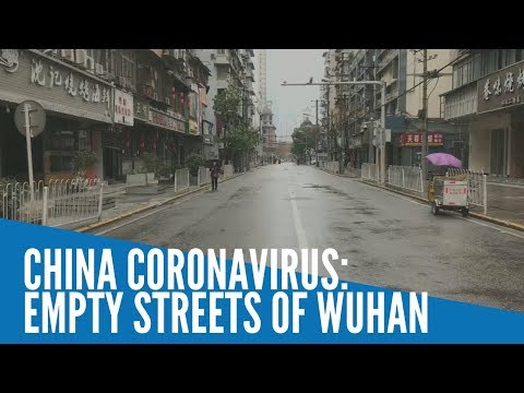 China coronavirus: Empty streets of Wuhan