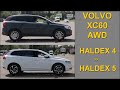 HALDEX 4 vs HALDEX 5 - Volvo XC60 D4 D5 AWD - 4x4 tests on rollers