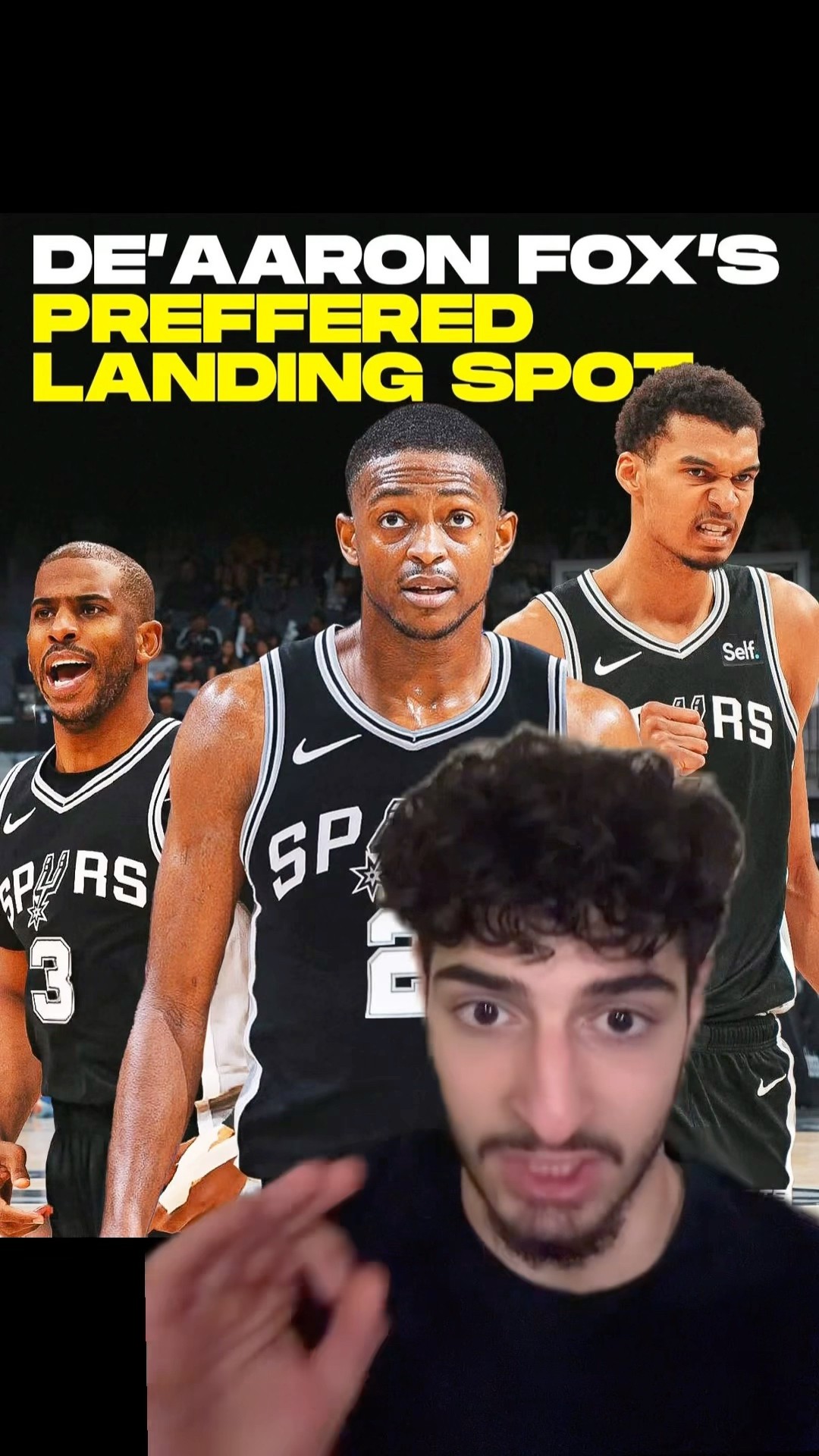 ?FOX TO THE SPURMS? WHAT IS THIS DEALINE? #nba #wemby #lebron #deaaronfox #chrispaul #fexr