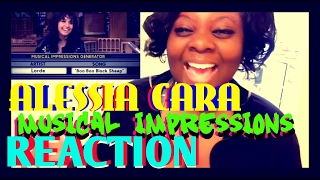 ALESSIA CARA-MUSICAL IMPRESSIONS (REACTION)