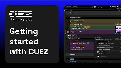 Getting Started - Cuez