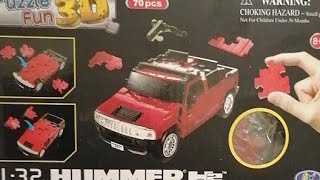 Hummer  3D puzzle screenshot 1