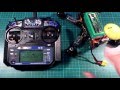 Battery voltage telemetry mod for FlySky ia6b receiver