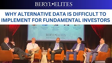 PANEL 🎤 Integrating Alternative Data Into the Investment Process