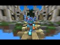 Skywars Clutch God VS 10 YouTubers (Minecraft Manhunt)