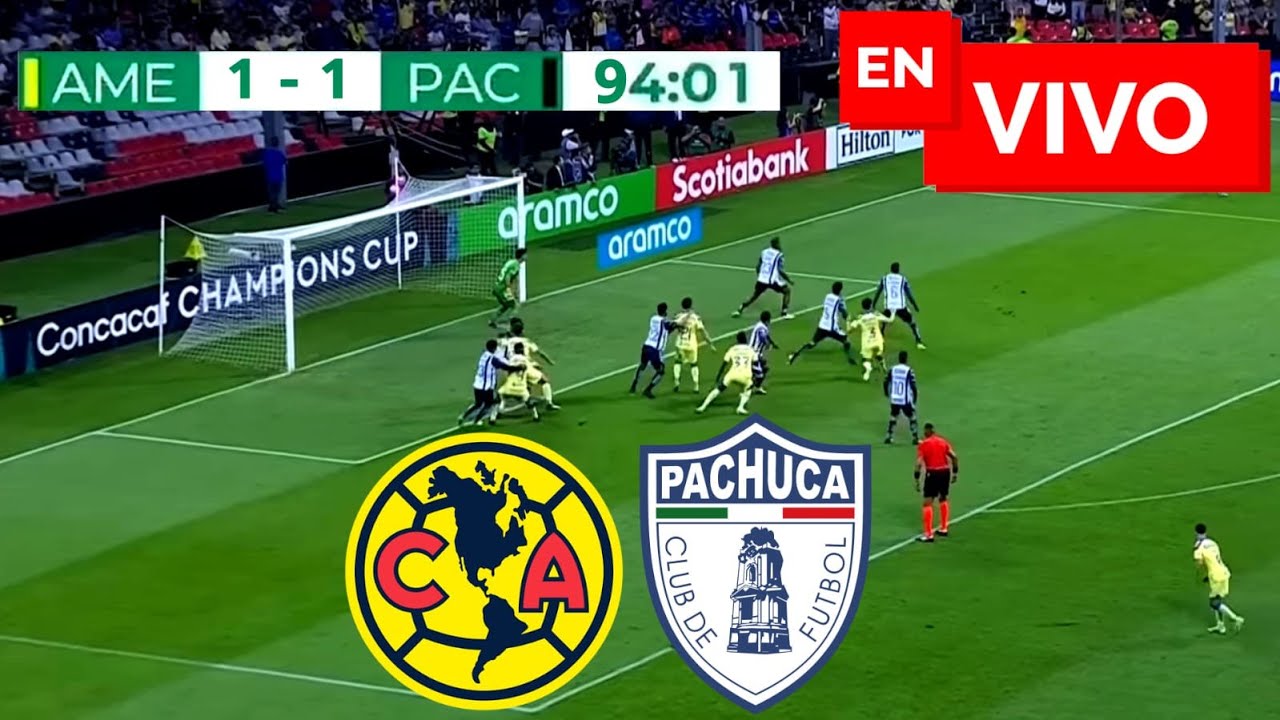 🔴 AMÉRICA VS PACHUCA EN VIVO / LIGA MX CLAUSURA - YouTube