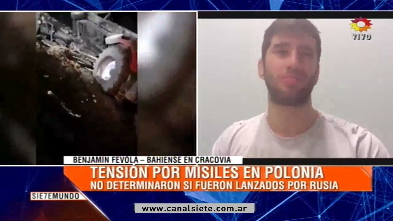 La visión de un bahiense tras los misiles a Polonia