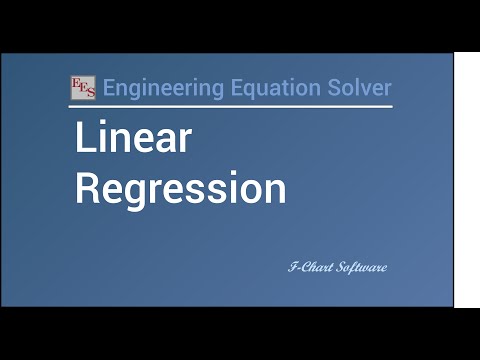 Linear Regression from the Menu