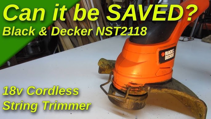 40 Volt Black & Decker Trimmer Disassemble 