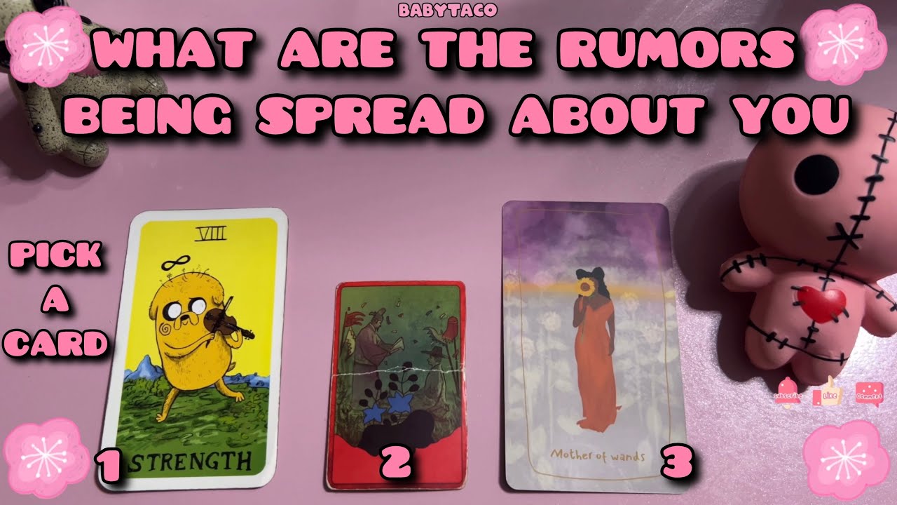 WHAT ARE THE RUMORS BEING SPREAD ABOUT YOU 🔮 PICK A CARD #allsigns #gossip #tarot #pickacard