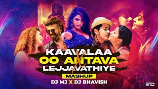 Video thumbnail of "KAAVAALAA+O ANTAVA+LAJJAVATHIYE MASHUP DJ MJ & DJ BHAVISH"