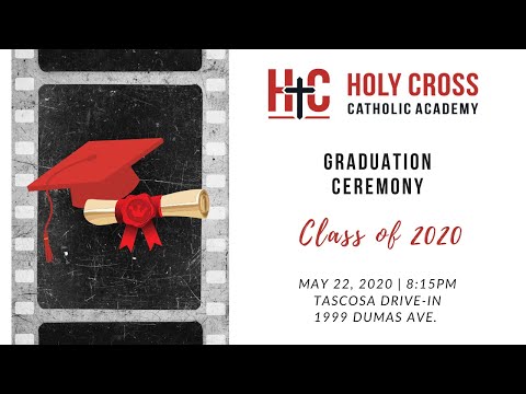 Holy Cross Catholic Academy Graduation Program 2020