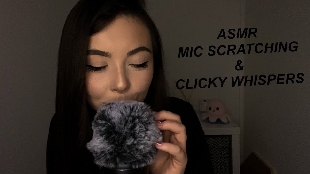 ASMR FLUFFY MIC SCRATCHING | WHISPER RAMBLE (SOOO relaxing) - YouTube