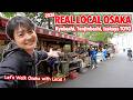 Non Touristy Real Osaka by Local! Osaka Station, Tenjinbashi, Izakaya Toyo and Osaka Castle! Ep.632