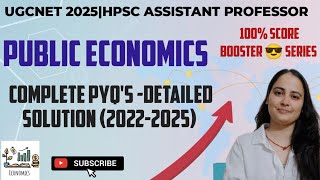UGC NET Economics June 2025| PUBLIC ECONOMICS #ugcneteconomics  |HPSC|PGT|ASRB|MPPSC #neteconomics