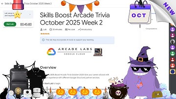 Skills Boost Arcade Trivia October 2025 Week 2 | #2025 | #|#qwiklabs |#Solution