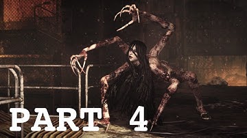 The Evil Within Walkthrough Gameplay Part 4 - Spider lady! (PS4)