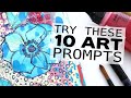 10 Art Prompts To Try Today