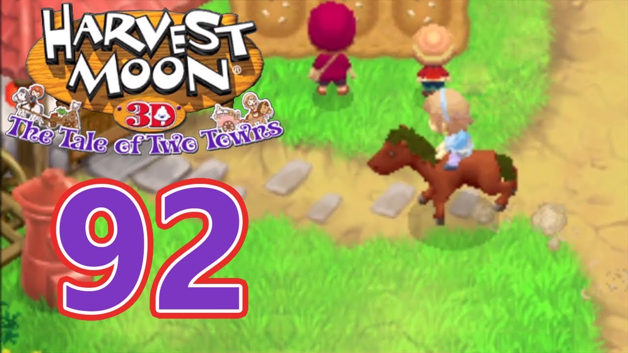 Harvest Moon Tale of Two Towns 3DS Episode 92 Spring Wrap Up YouTube
