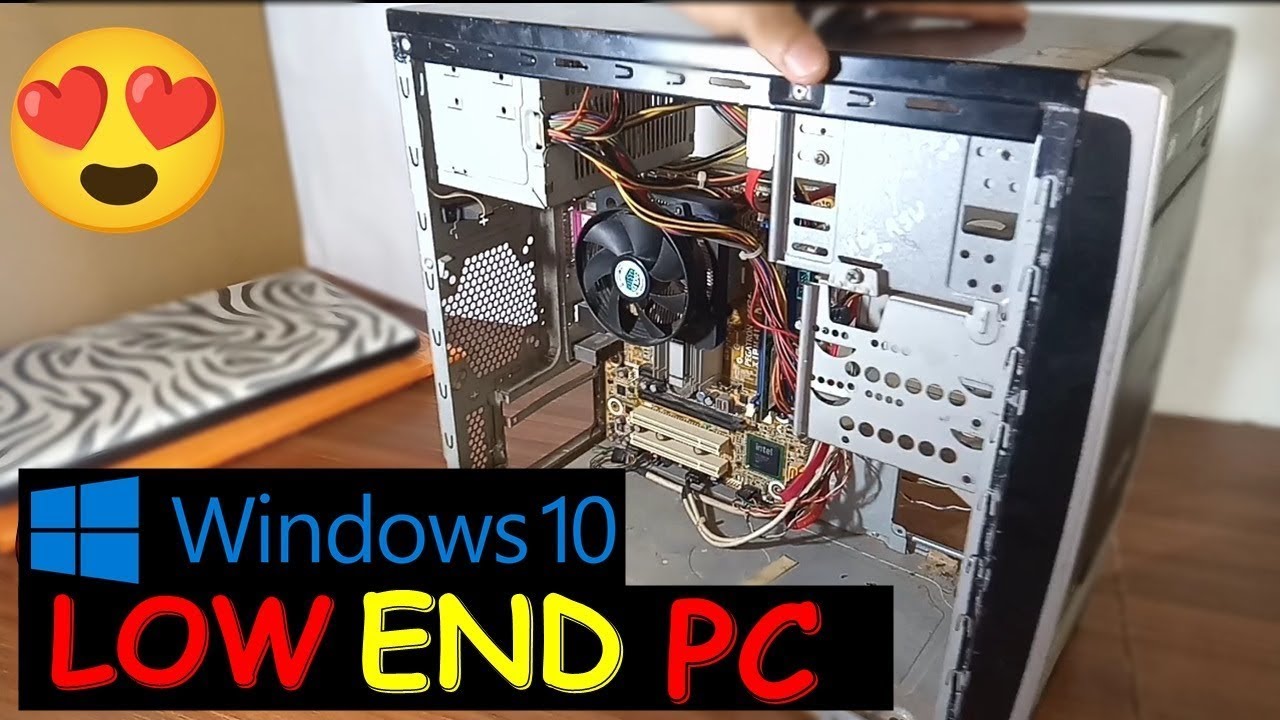 WINDOW 10 Vs LOW END PC Hindi How To Improve Processor Performance