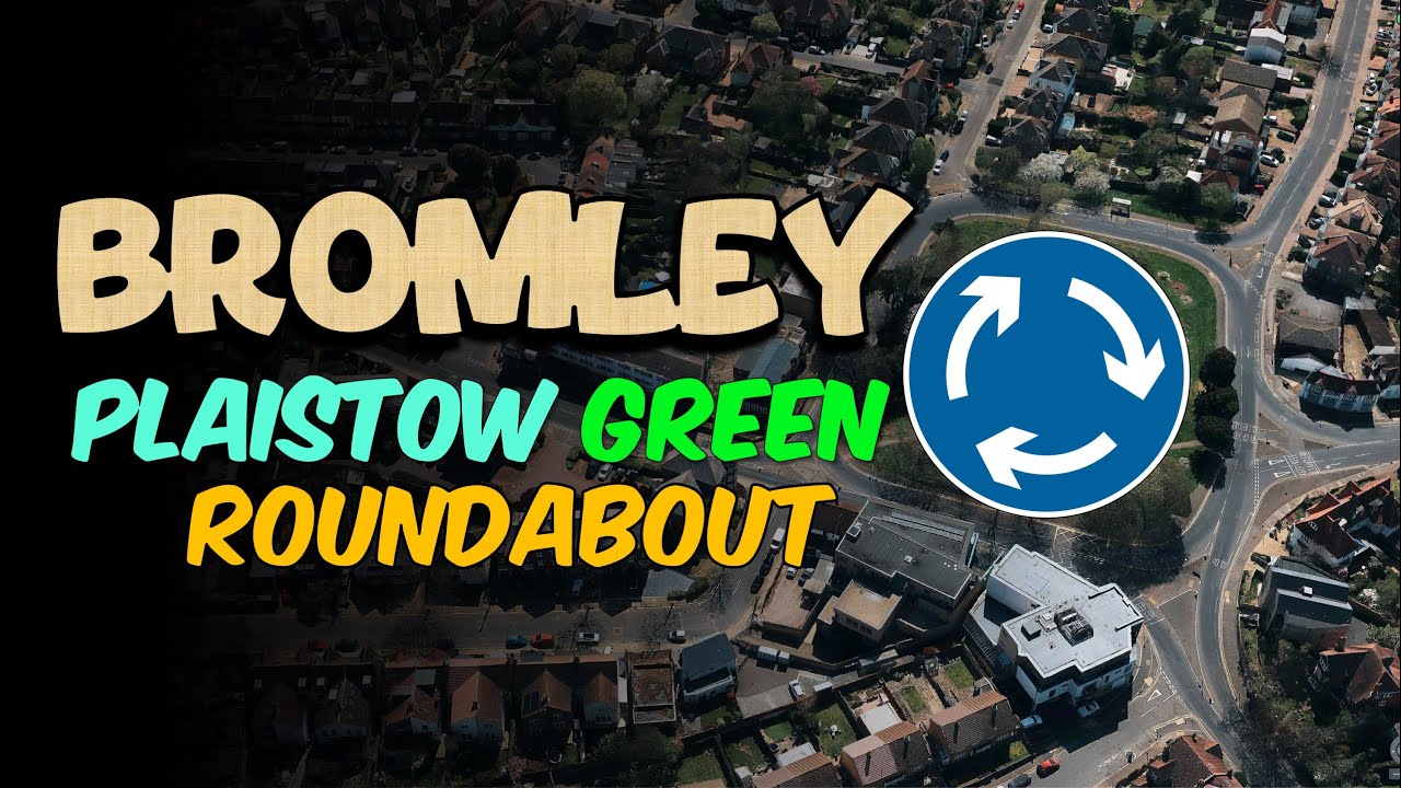 Бромли || Круговое движение Плейстоу-Грин || Все съезды 