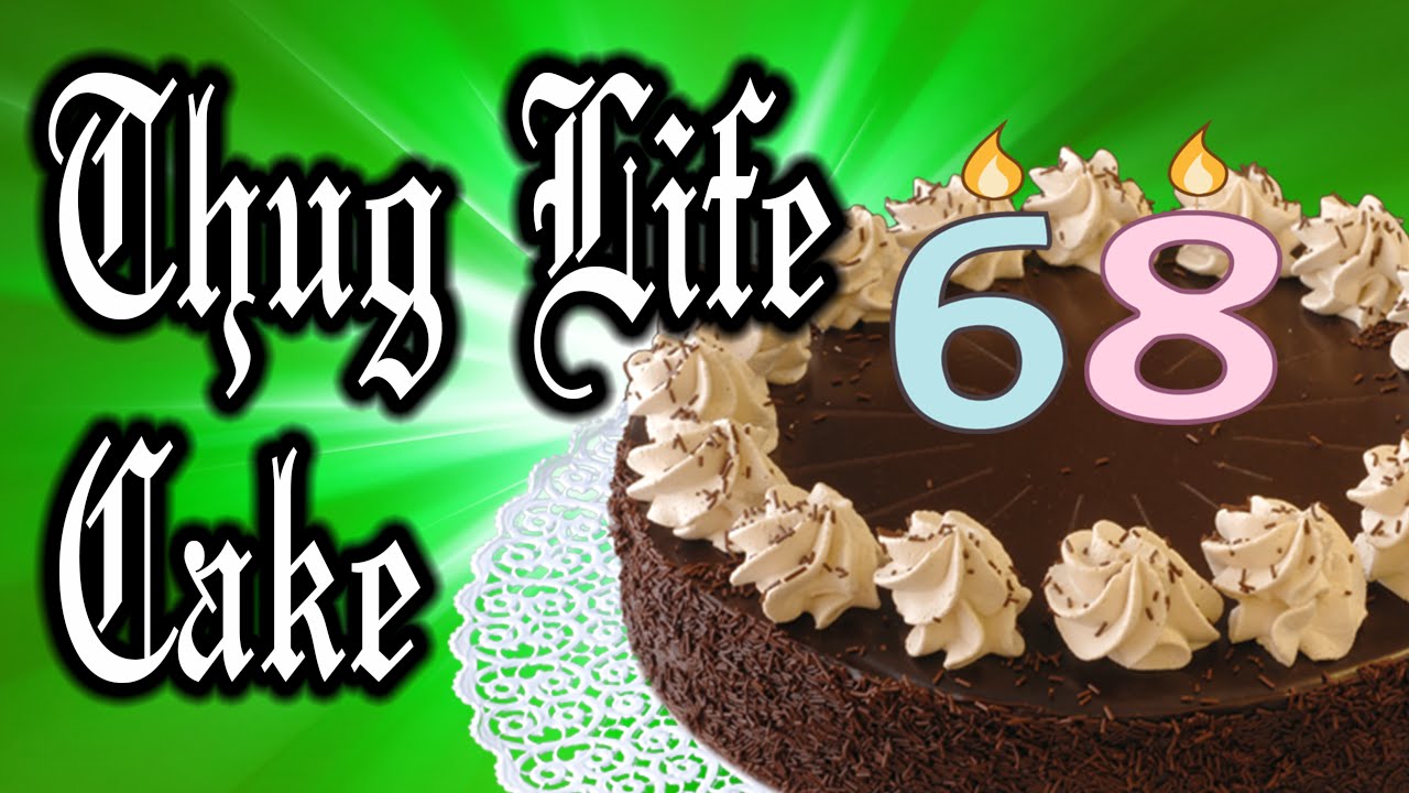 Thug Life Cake YouTube