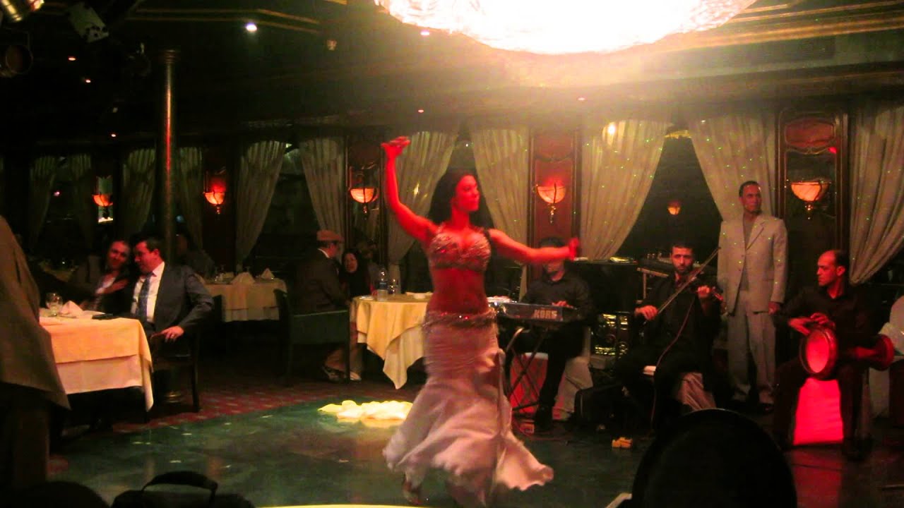 Belly dancing on Nile Maxim Dinner Cruise