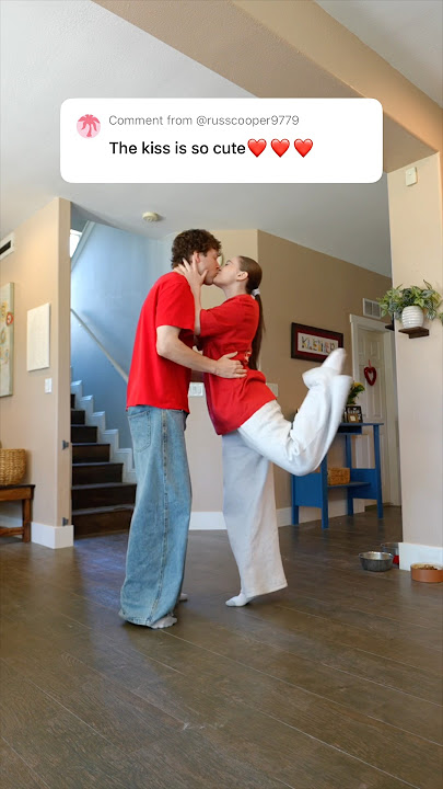 OMG WE KISSED….😳💋🙌🏼 #couple #dance #trend #shortvideo #shorts #duet #kiss