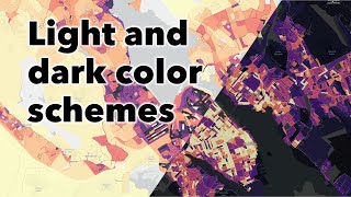 Light and Dark Color Schemes in ArcGIS Pro & ArcGIS Online | Tutorial