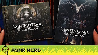 Tingly ASMR Game Unboxing 🎮😴 Tainted Grail: The Fall of Avalon Deluxe Edition [soft-spoken, tracing] screenshot 4