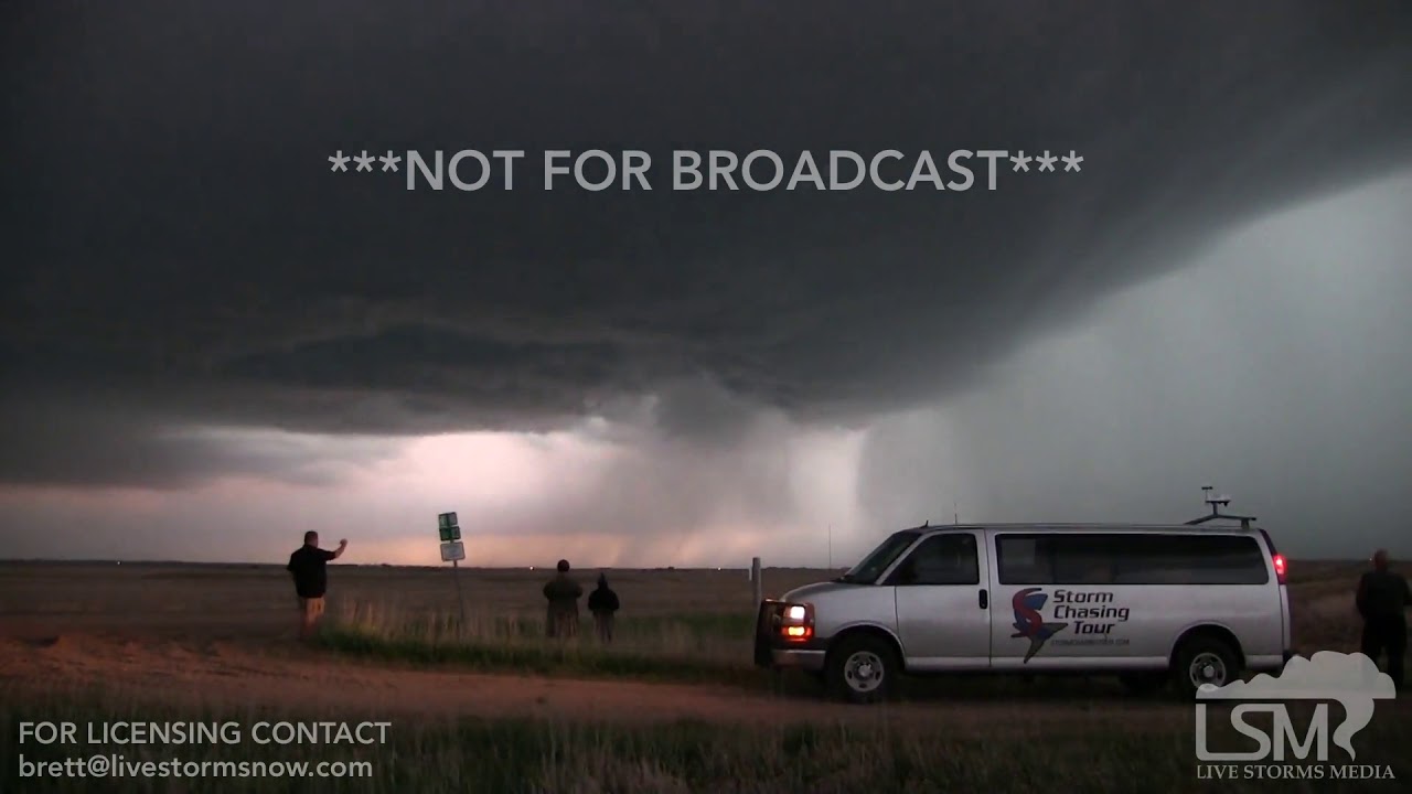 05-18-18 Quinter,KS Tornado Warned Supercell and Hail - YouTube