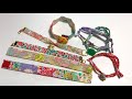 【DIY・作り方】布で作るブレスレット/How to make bracelet with fabrics /リバティプリント・ビーズ・ボタンを使って作る簡単な方法/ハンドメイド/EASY WAY