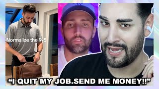 "9-5 Influencer" Rents a FAKE office ???