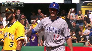 CHC@PIT: Bryant singles to give the Cubs the lead