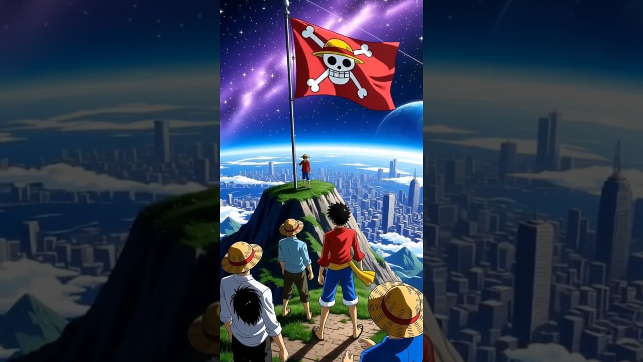 One Piece Flag Ceremony – Luffy Leads the Crew with Pride!OnePiece 