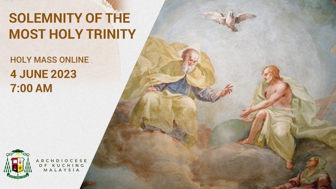 English Mass Solemnity of the Most Holy Trinity 4 June 2023 YouTube