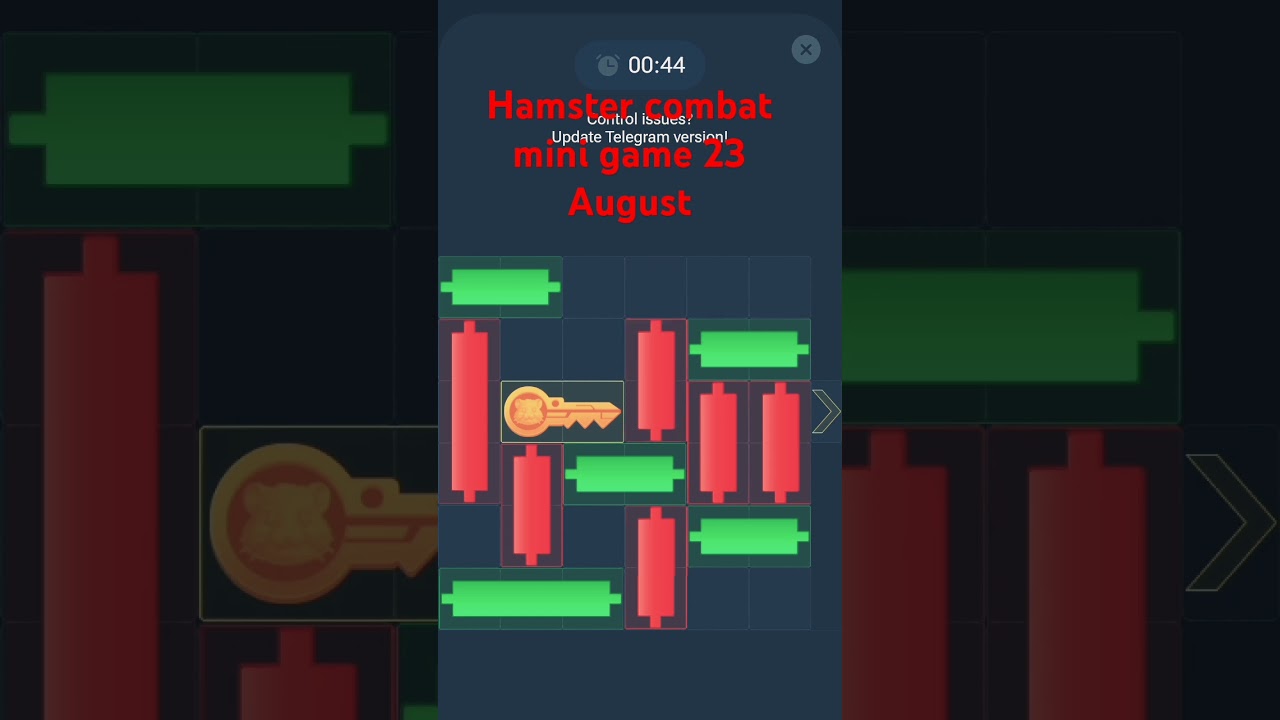 hamster combat mini game puzzle solve