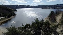 Découverte du lac du barrage de Lavalette