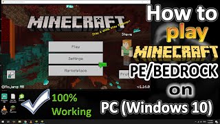 How ToDownload Minecraft Pocket edition In PC Without Emulator in Hindi| With Direct Links|No Virus