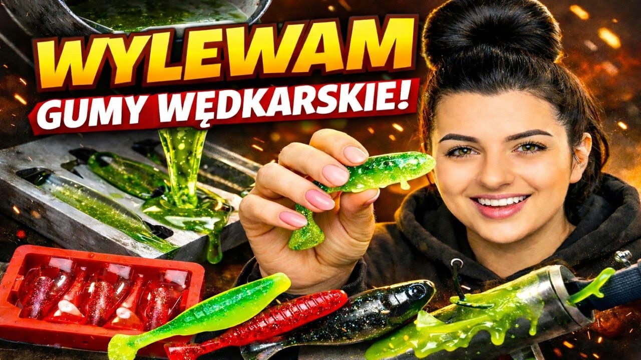 Jak naprawdę powstają gumy wędkarskie? | Moja codzienna robota