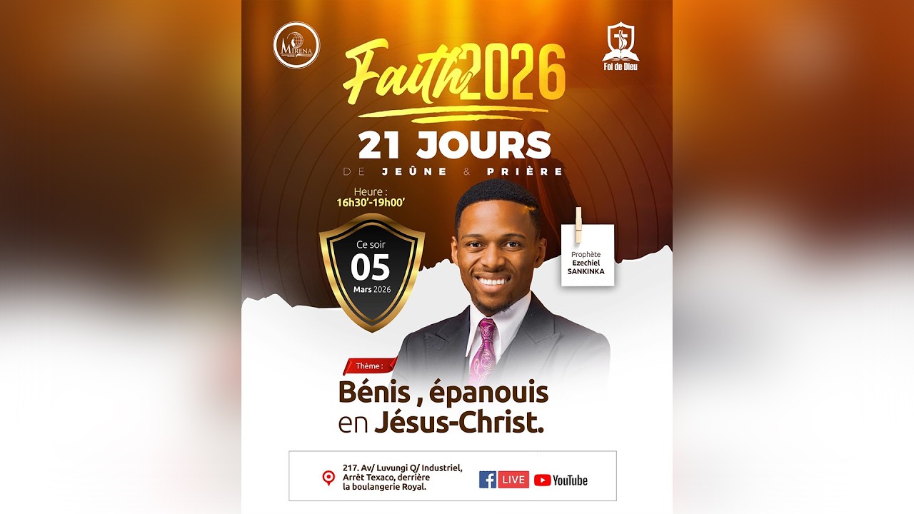 FAITH 2026 - JOUR 18 -  Prophète Ezéchiel Michael Sankinka