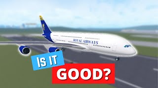 IS AIRPLANE SIMULATOR GOOD? | Airplane simulator | ROBLOX