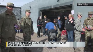 'Project Raptor' at UNM seeking participants for PTSD study