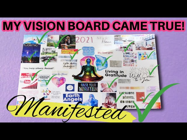 How everything on my vision board came true - Jenuine Home
