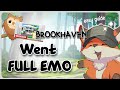 I Went FULL EMO in Brookhaven | My Favorite Outfits, Chill Vibes & Codes