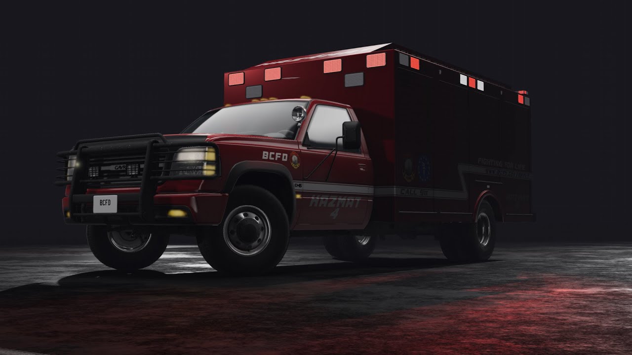 А вот и пожарная машина!