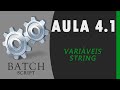 Curso de CMD - 4.1: Variáveis String